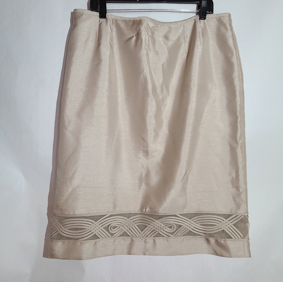 Kasper 3 piece suit set skirt and jacket formal wear - Picture 11 of 15